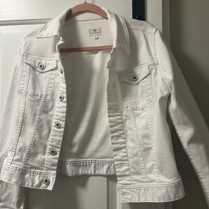 White Denim Jacket